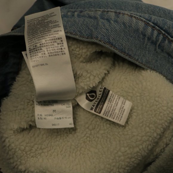 Levi's Original Trucker Jacket Sherpa **NWT** - Picture 7 of 7
